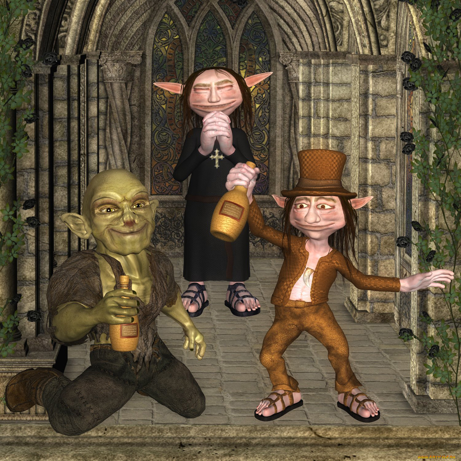 3, , elves, 